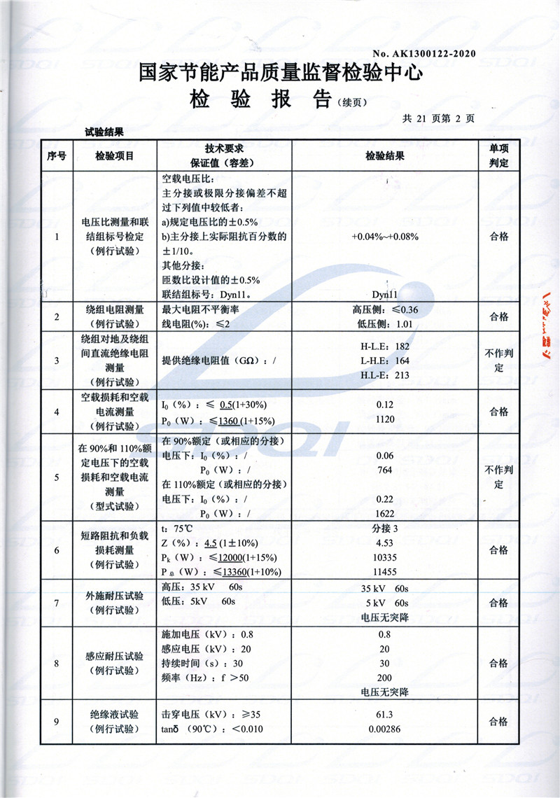 高低压试验报告-S11-1250罗江罗江罗江油浸式变压器-2.jpg